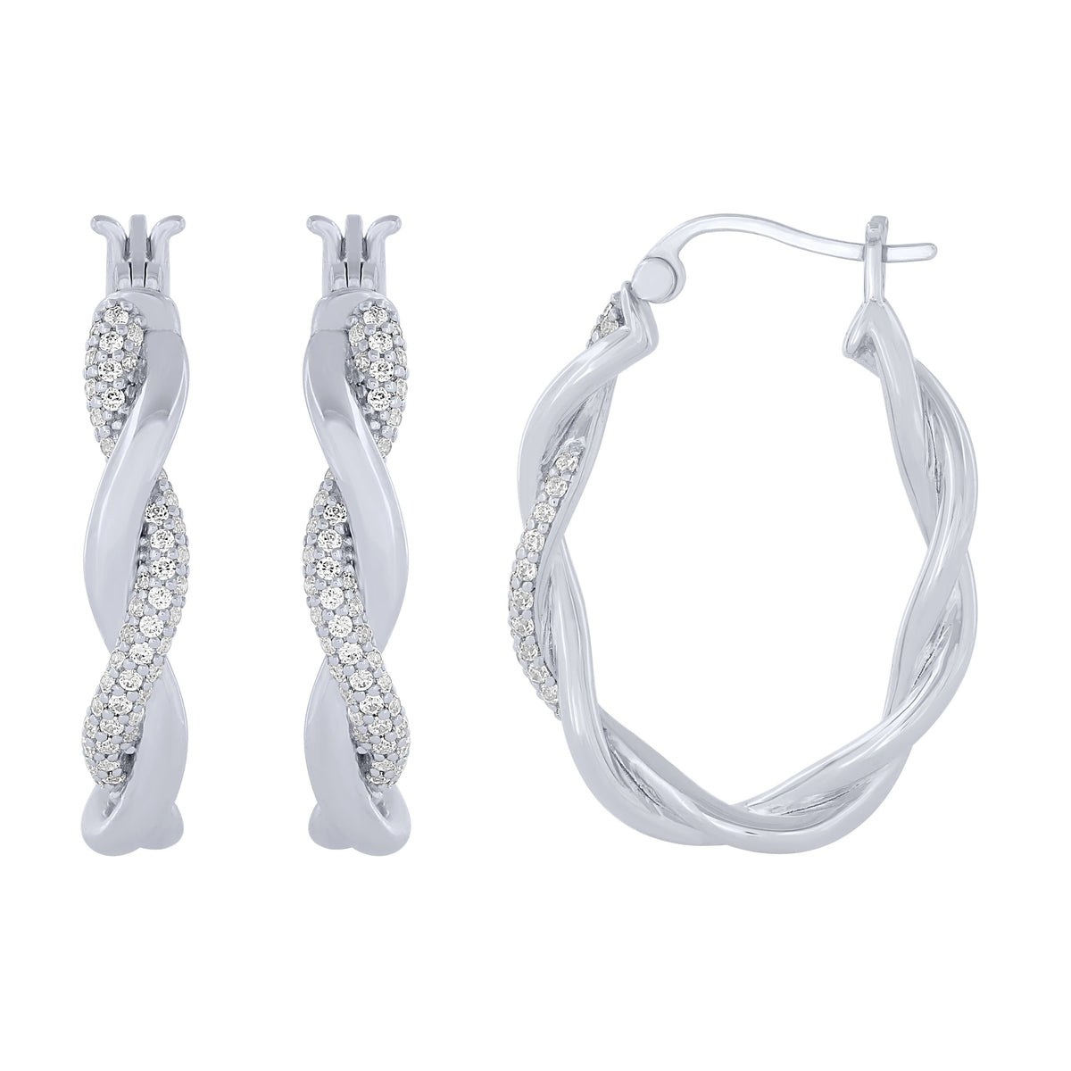 2N　　　　　　　　　　　　　　　　　トゥモローランド　SILVER925 EARRINGS PANDORA LUNA STERLING SILVER HOOP EARRINGS 292989C00