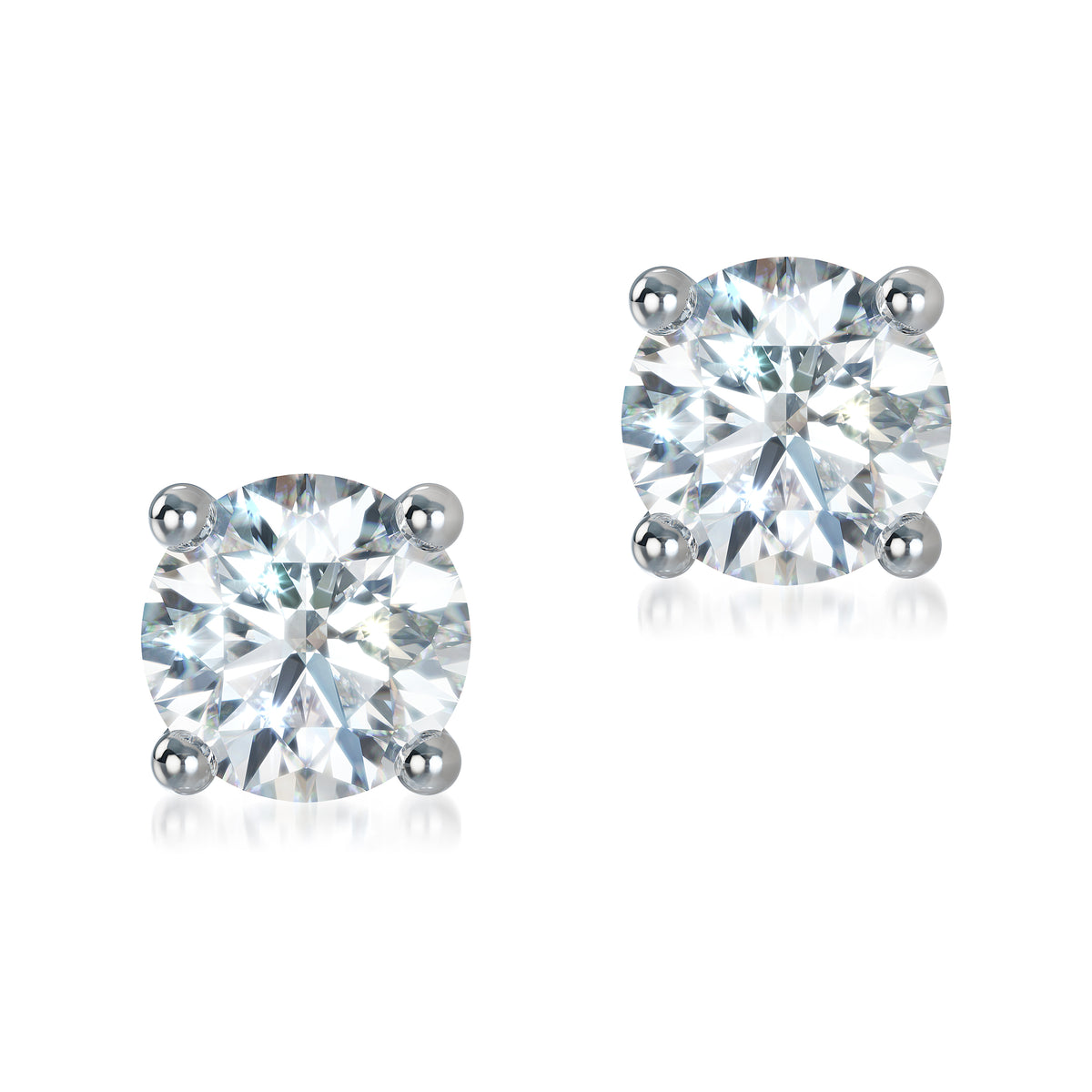Lab Grown Diamond Stud Earrings Michaels Jewelers