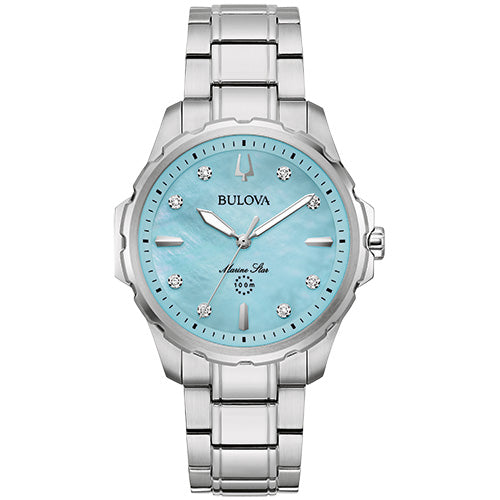 Bulova Stainless Steel Performance Ladies Watch (8857364267238)