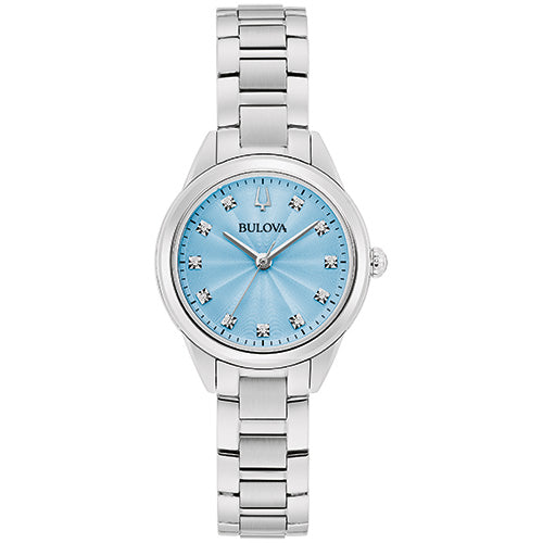 Bulova Stainless Steel Dress/Classic BUL Ladies Watch (8857364627686)