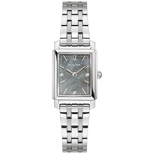 Bulova Stainless Steel Dress/Classic BUL Ladies Watch (8857368592614)