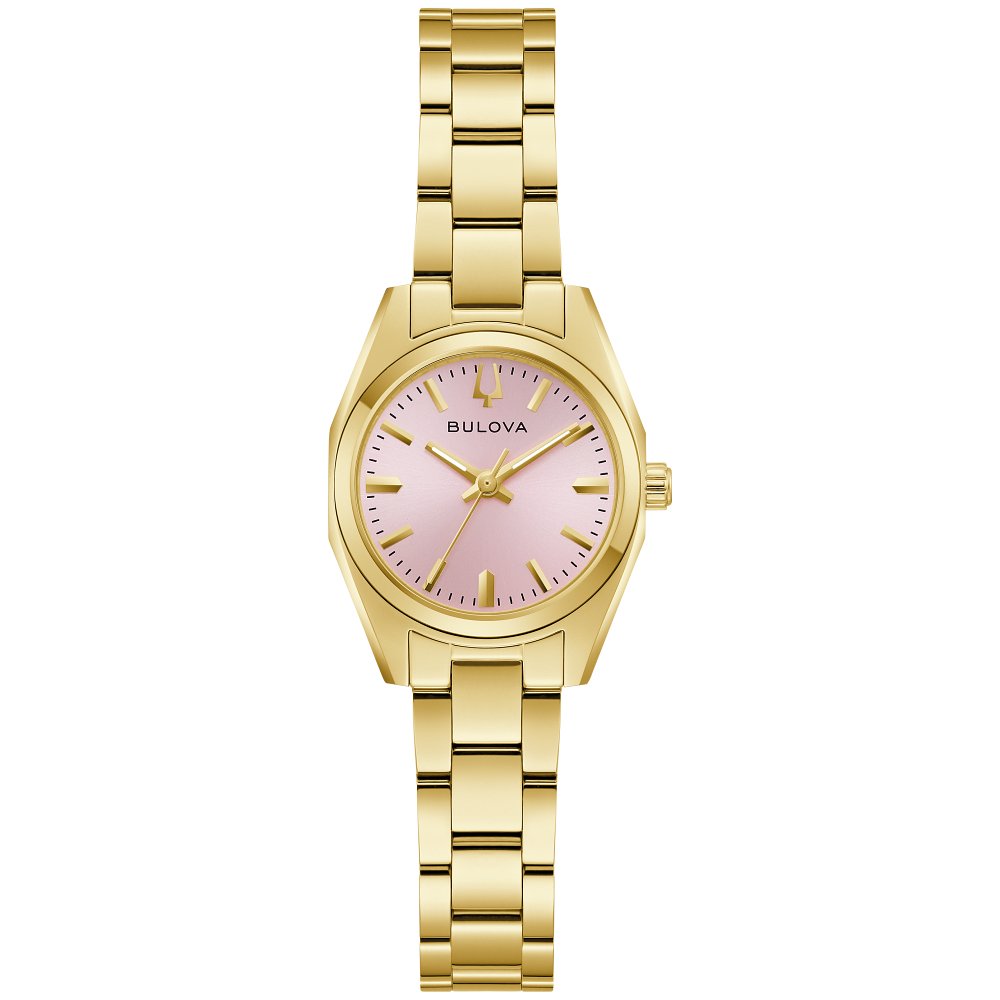 bulova gold dress watch Bulova Maquina Men's Gold Black Automatic Classic Watch