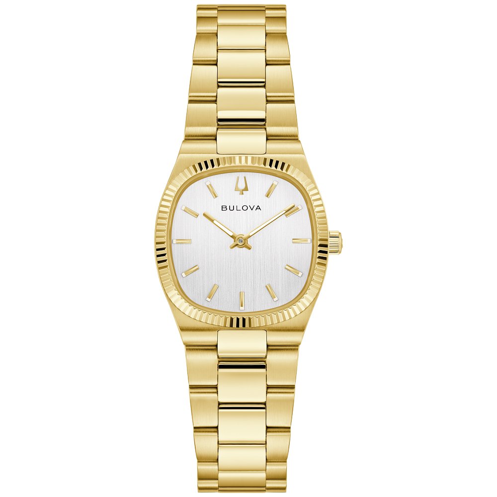 Bulova Gold-Tone Stainless Steel Dress/Classic Classic Super Seville Ladies Watch