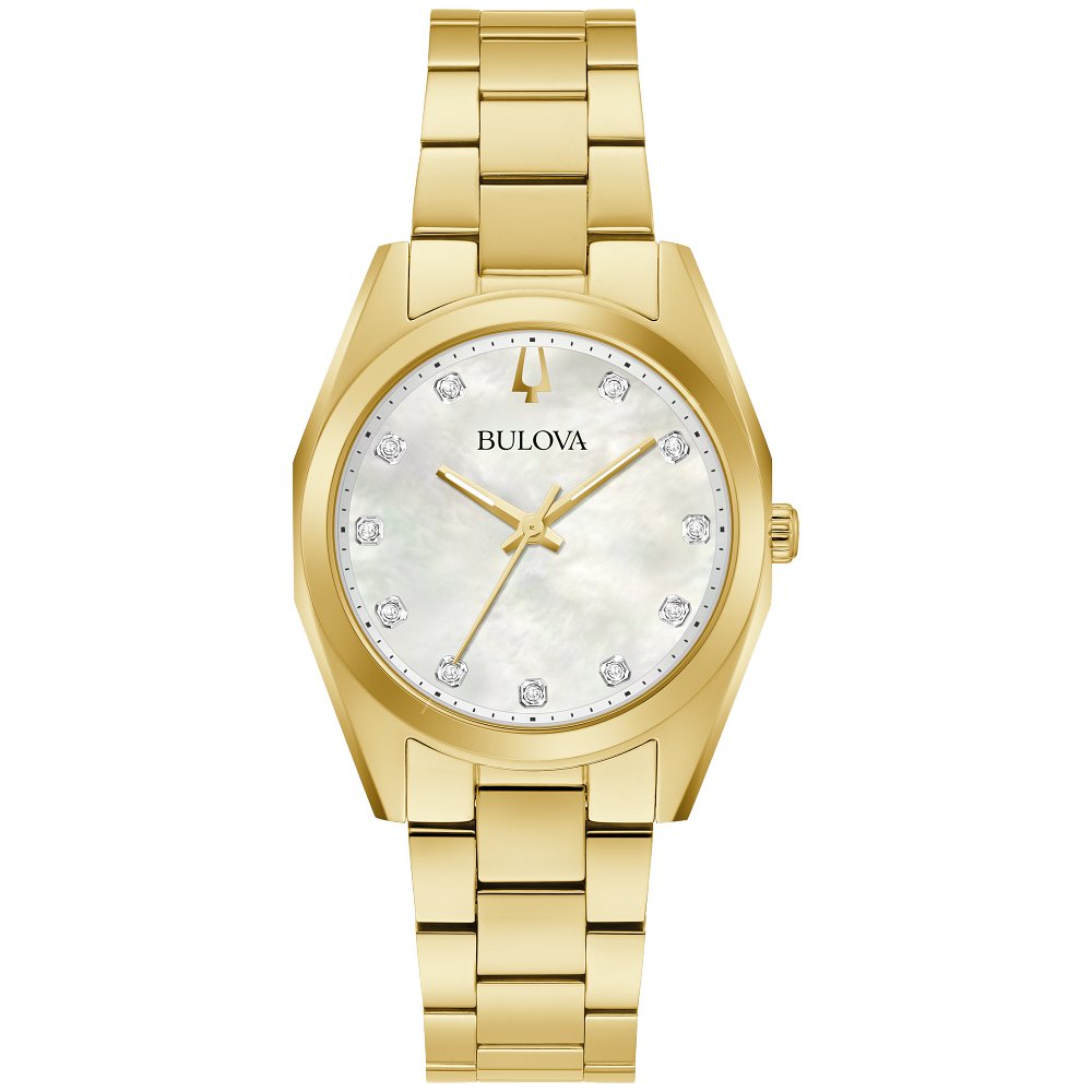 Bulova Gold-Tone Stainless Steel Dress/Classic Classic Surveyor Ladies Michaels Jewelers Bulova Gold-Tone Stainless Steel Dress/Classic Classic Surveyor Ladies Michaels Jewelers