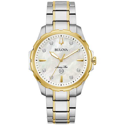 Bulova Stainless Steel Performance Ladies Watch (8857366954214)