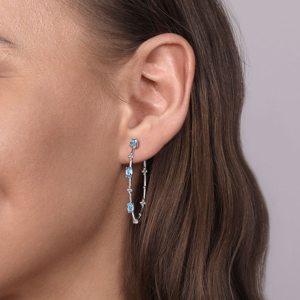 December Birthstone Earrings