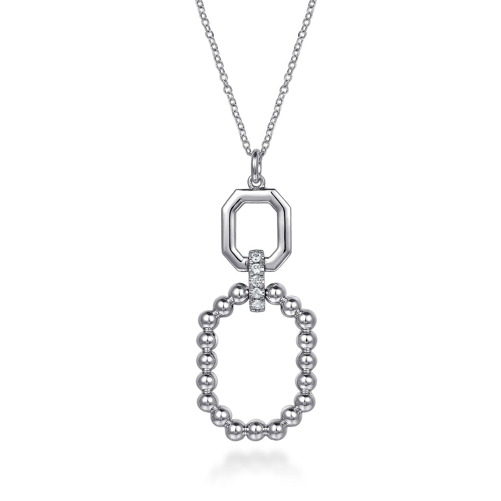 White Sapphire Necklace