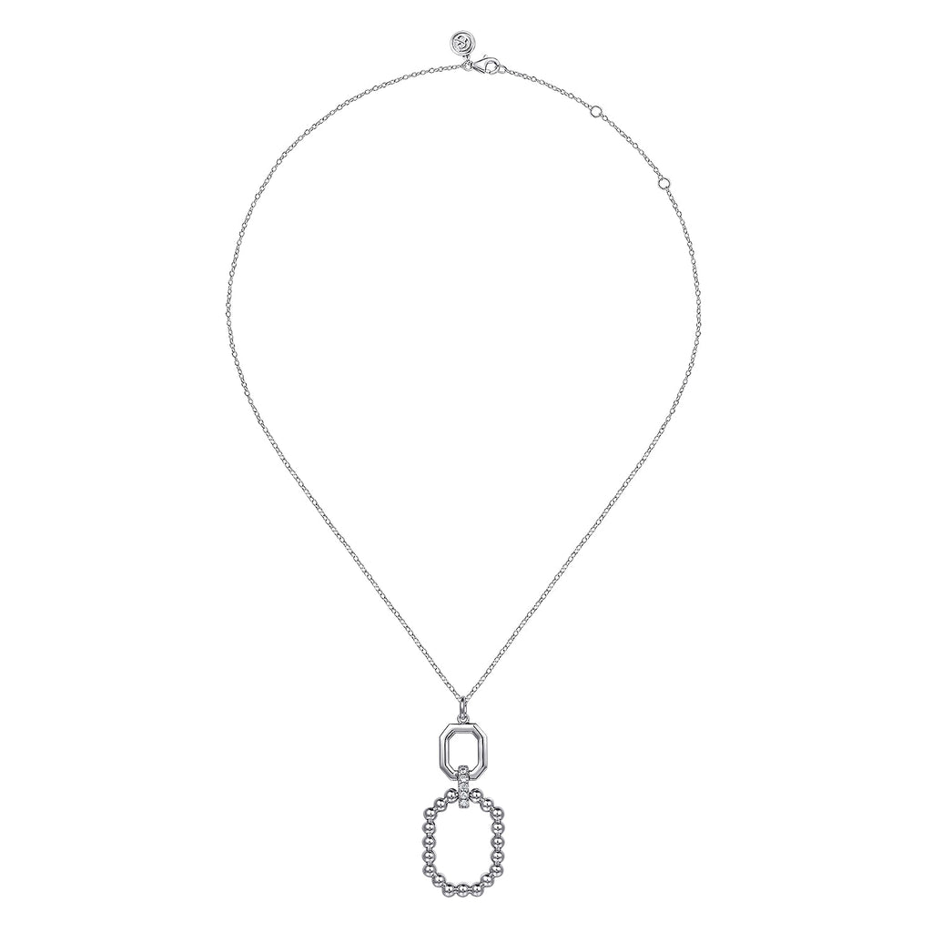 White Sapphire Necklace