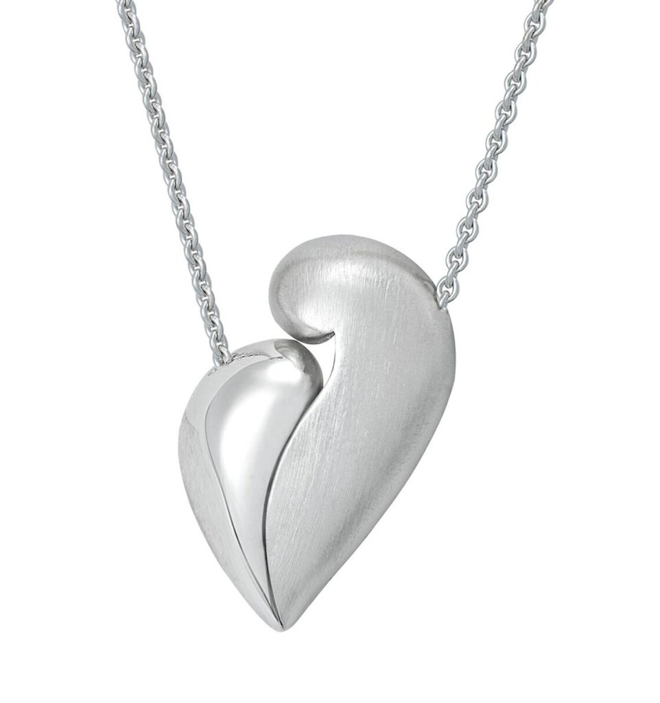PETRA AZAR - NO GREATER LOVE - Magnetic Sterling Silver Necklace (4997287673900)