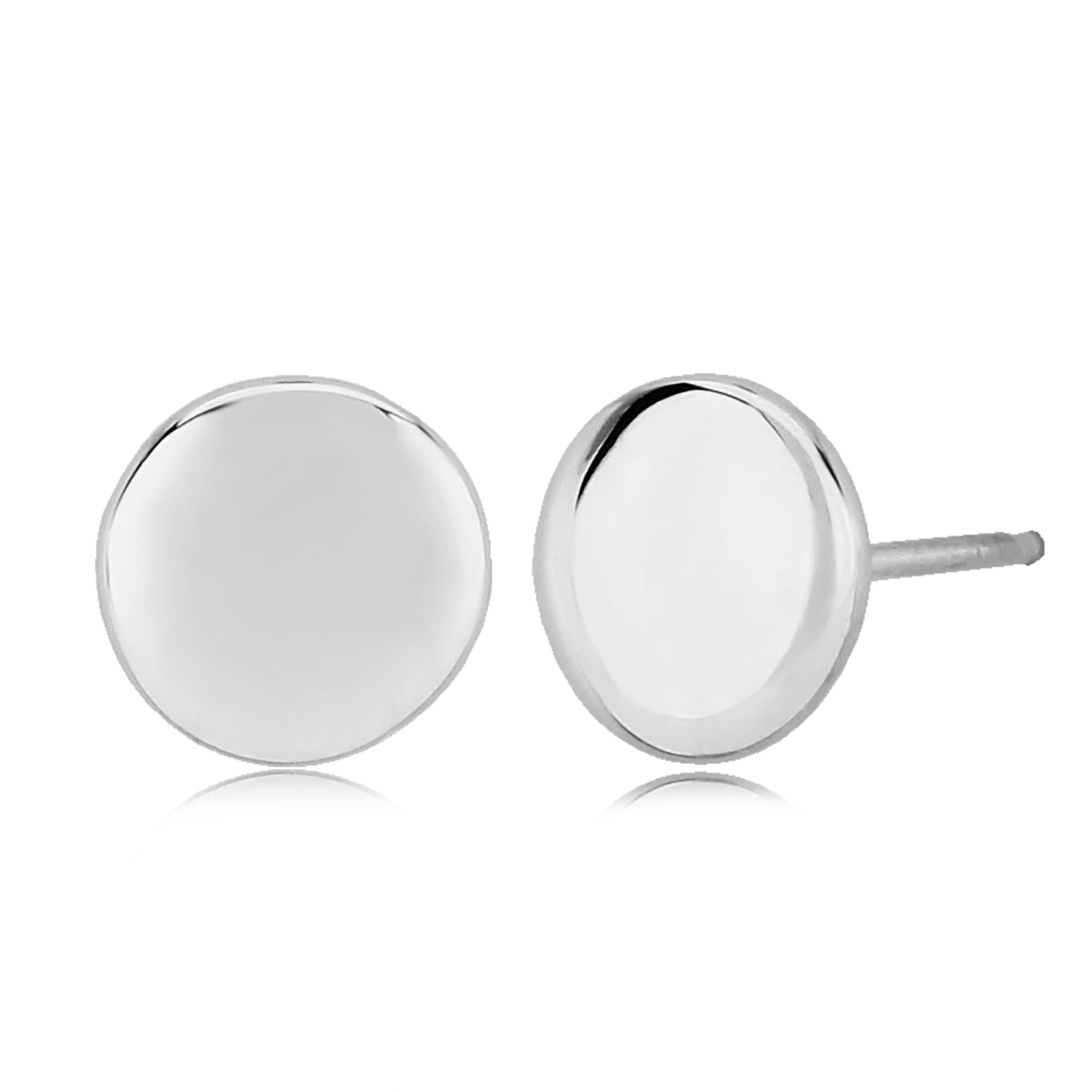 Oxidised Small Size (12mm) Silver Bali Hoops Earrings in Pure 92.5 Sterling  Silver for Kids, Girls & Women - Parnika