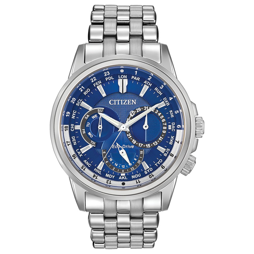 CITIZEN Eco-Drive Dress/Classic Eco Calendrier Mens Stainless Steel (8434908889318)