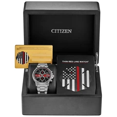 Men's Thin Red Line Citizen Box Set – Michaels Jewelers Men's Thin Red Line Citizen Box Set – Michaels Jewelers