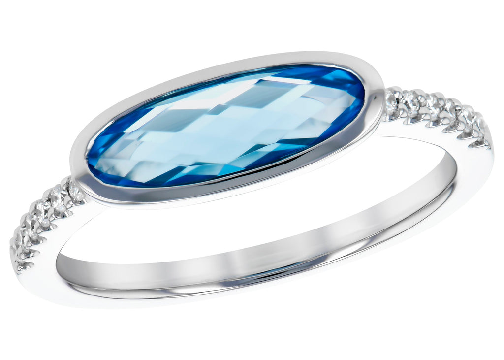 Blue Topaz Ring (8055263461606)