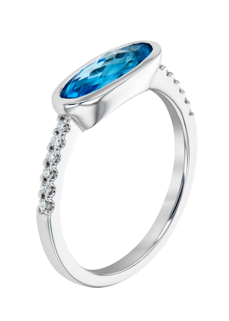Blue Topaz Ring (8055263461606)