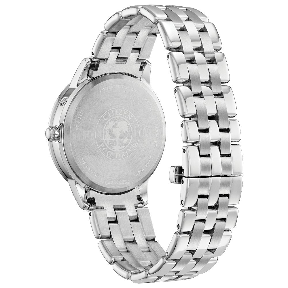 CITIZEN Eco-Drive Dress/Classic Eco Calendrier Ladies Stainless Steel (8434914623718)