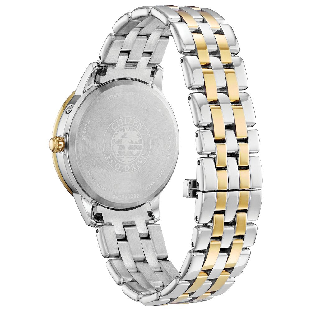 CITIZEN Eco-Drive Dress/Classic Eco Calendrier Ladies Stainless Steel (8434913247462)