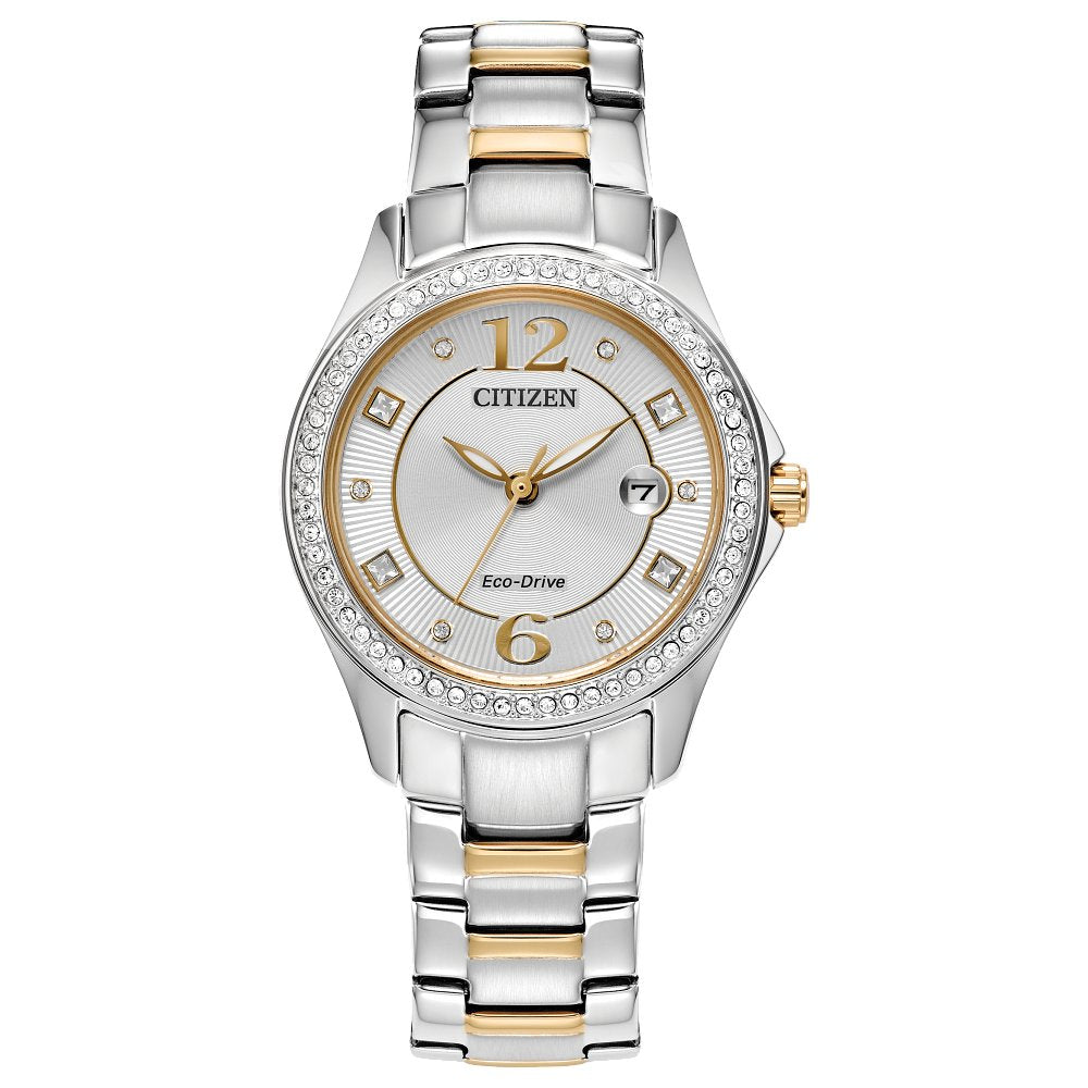 CITIZEN Eco-Drive Dress/Classic Eco Crystal Eco Ladies Stainless Steel (8434911903974)