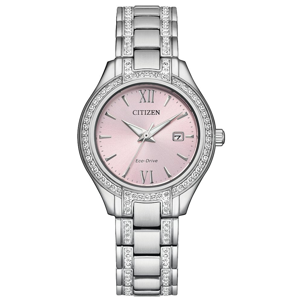 CITIZEN Eco-Drive Dress/Classic Eco Crystal Eco Ladies Stainless Steel (8434910134502)