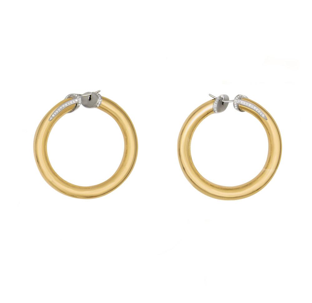 Matthia's & Claire Large Hoops (5383498498203)