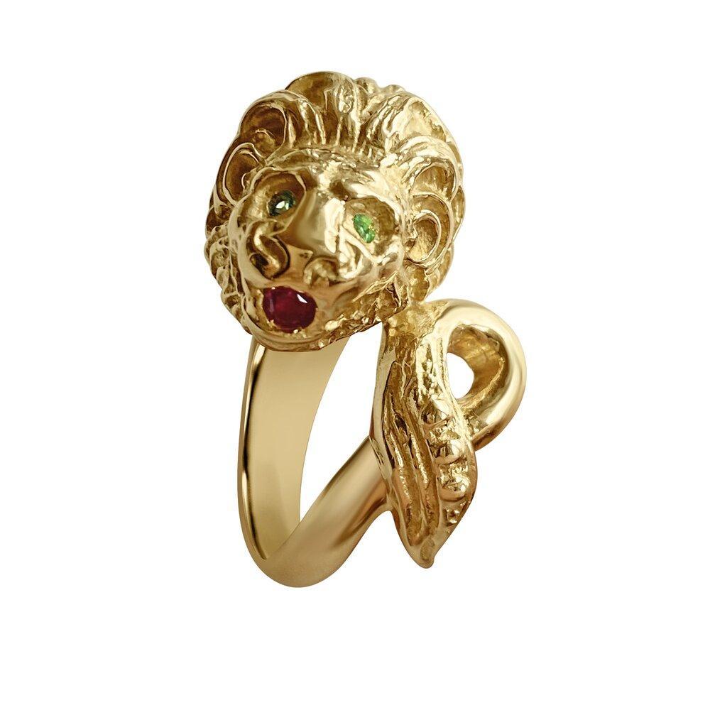 Matthia's & Claire Etrusca Lion Ring (5383507312795)