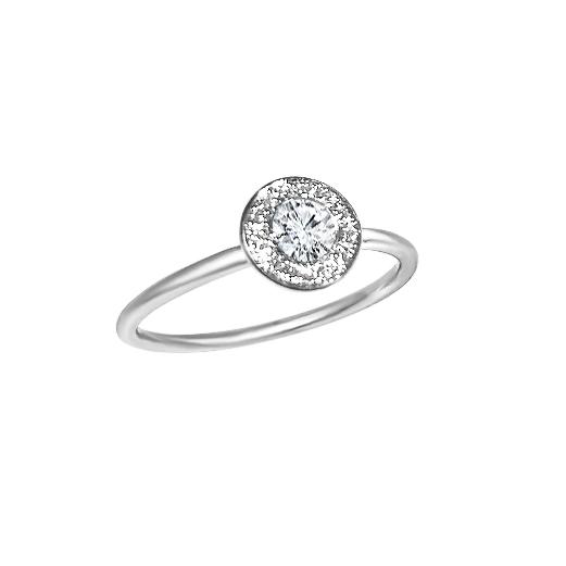 Matthia's & Claire Diamond Ring With Diamond Pave (5383511015579)