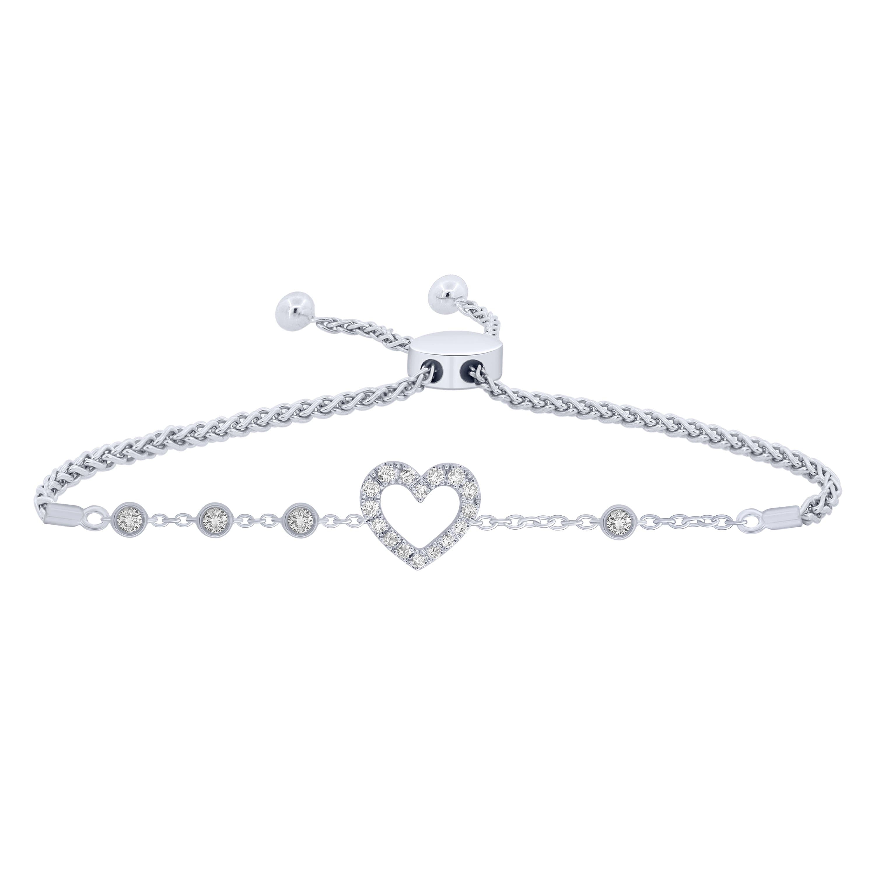 Custom Heart Friendship Bracelets, Love Bestfriend Gift - Etsy Denmark