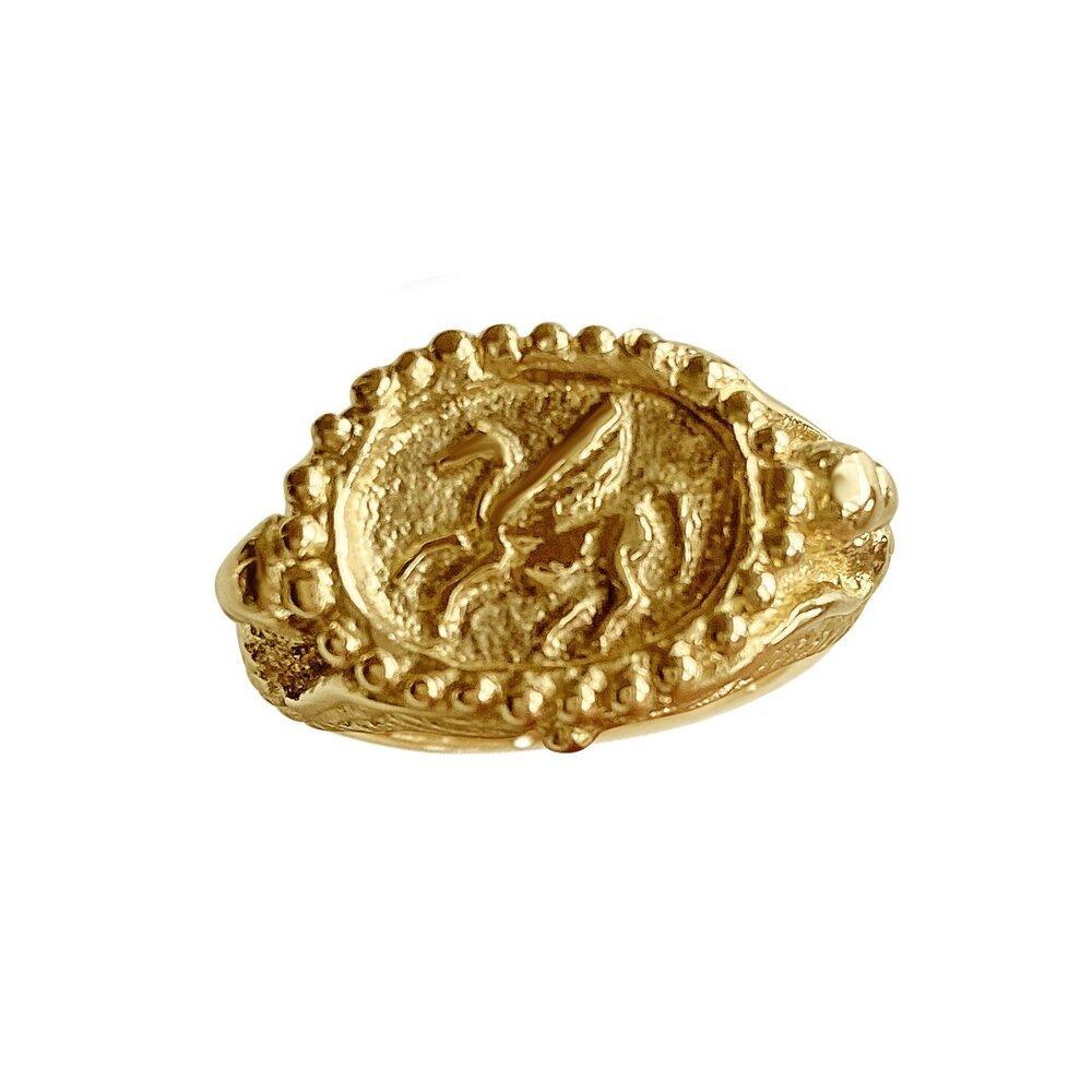 Matthia's & Claire Etrusca Signet Ring (5383505674395)