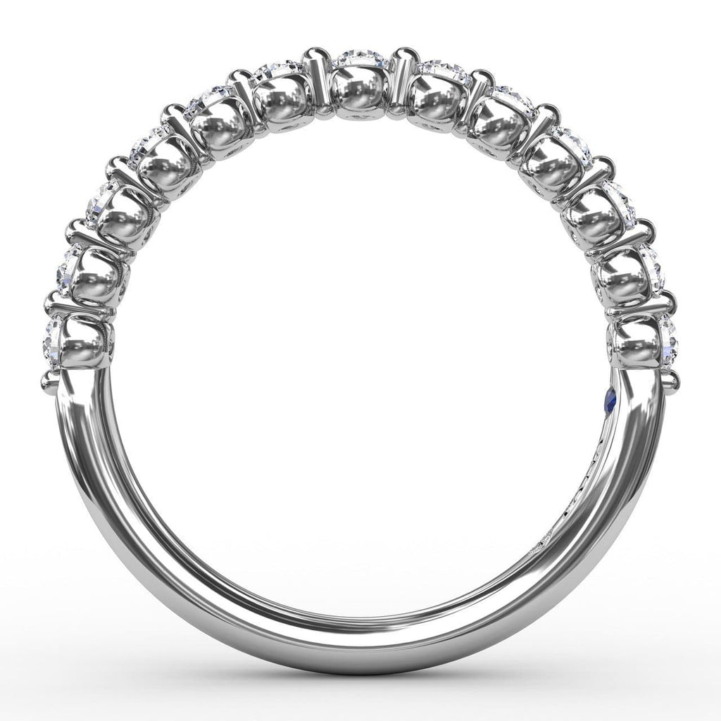 This beautiful diamond wedding band is designed to match engagement ring style S3244 (5552795058331)