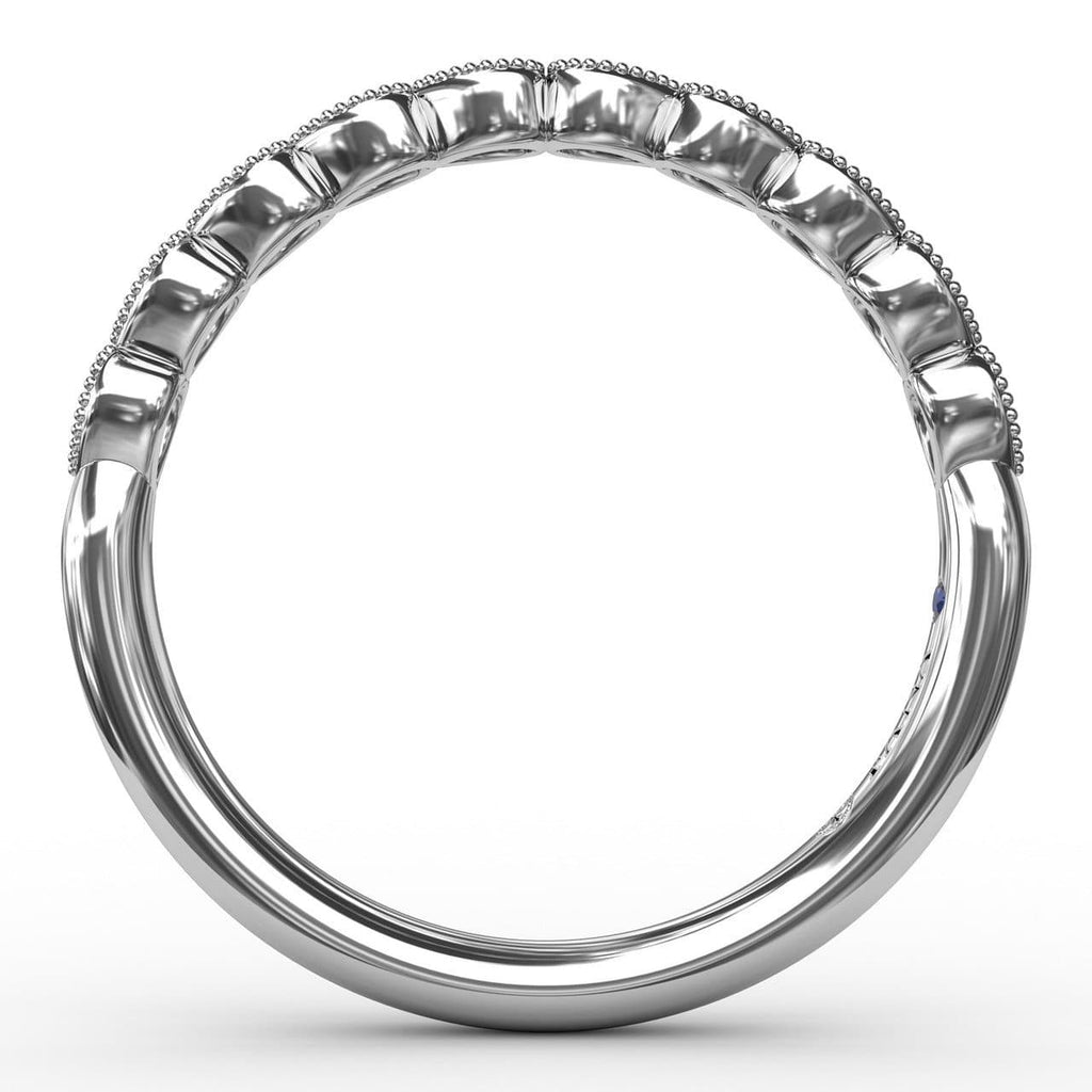 This beautiful diamond wedding band is designed to match engagement ring style S3311 (5552796827803)