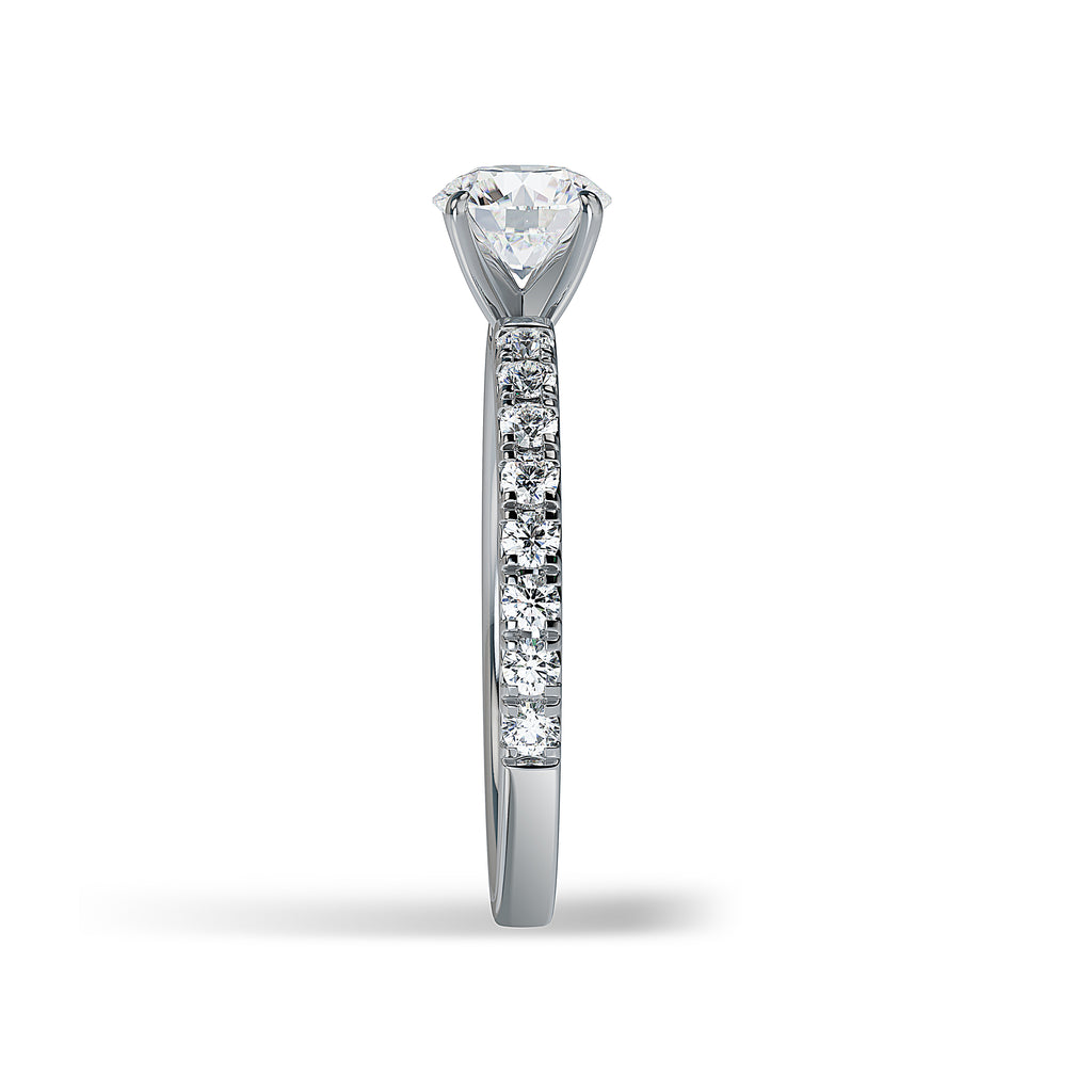 Lab Grown Diamond Engagamenet Ring (8055182754022)