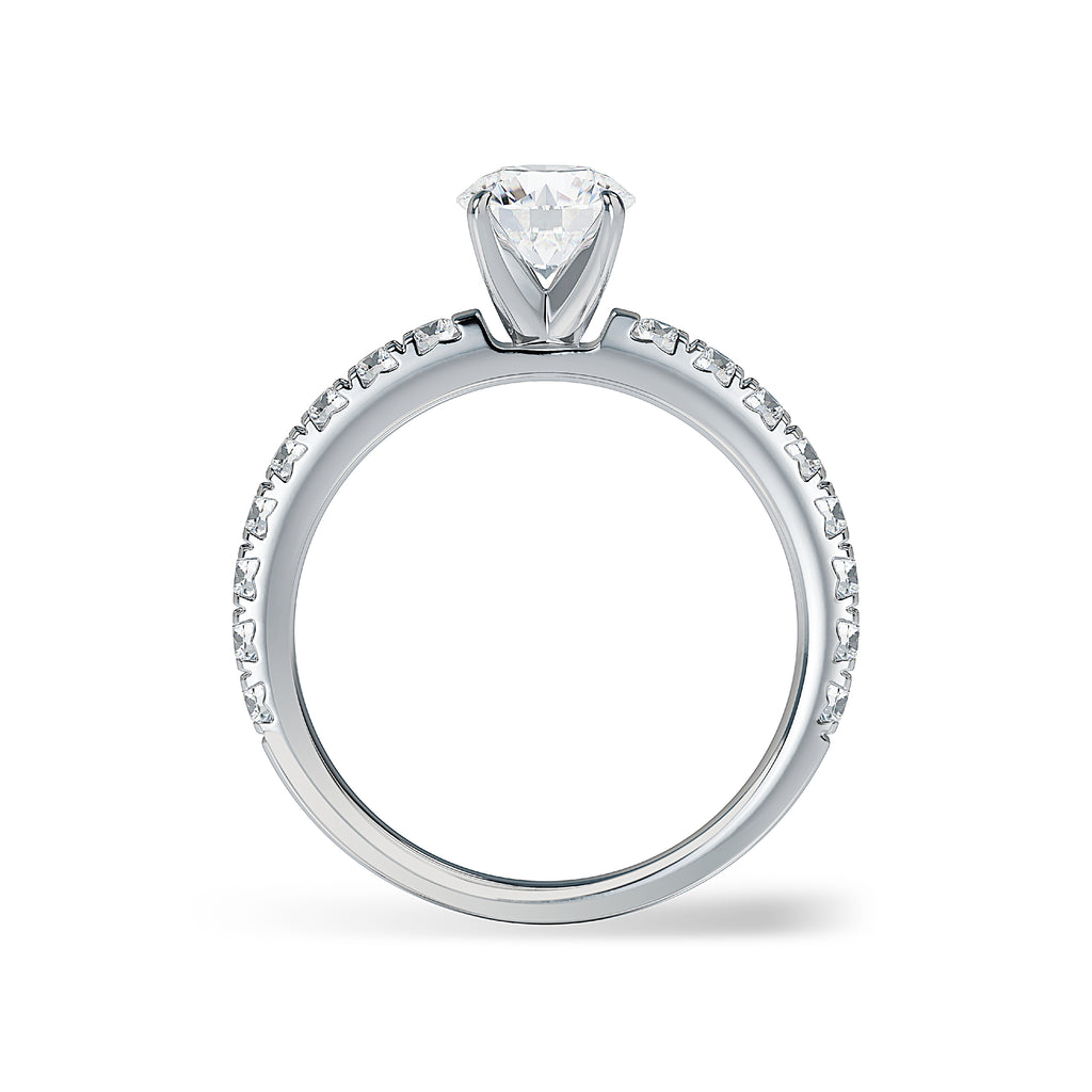 Lab Grown Diamond Engagamenet Ring (8055182754022)