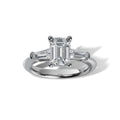 Lab Grown Diamond Three Stone Engagement Ring (8055182819558)