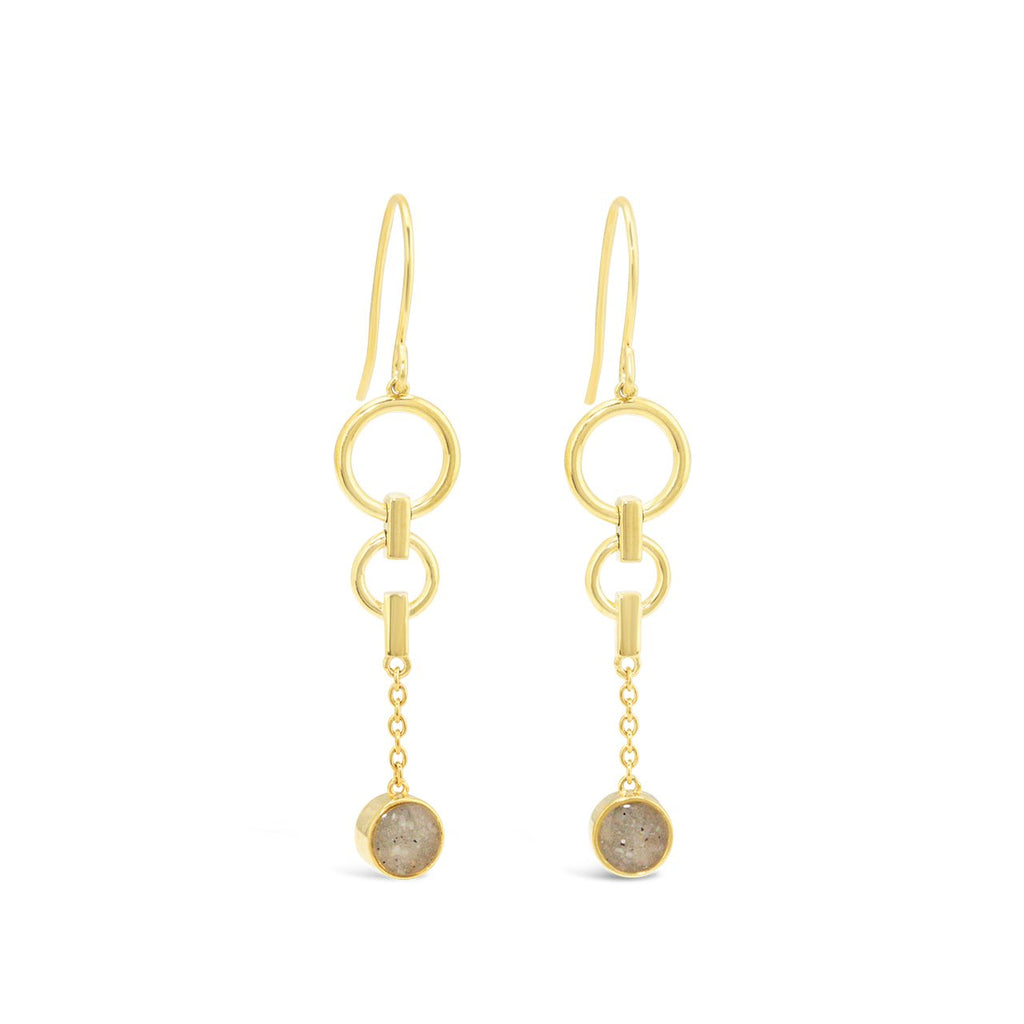 Dune 14K Gold Alina Earrings (6967590027419)